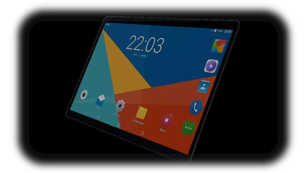 Tablet image. Laptop and Smartphone Tech Assistance Available.